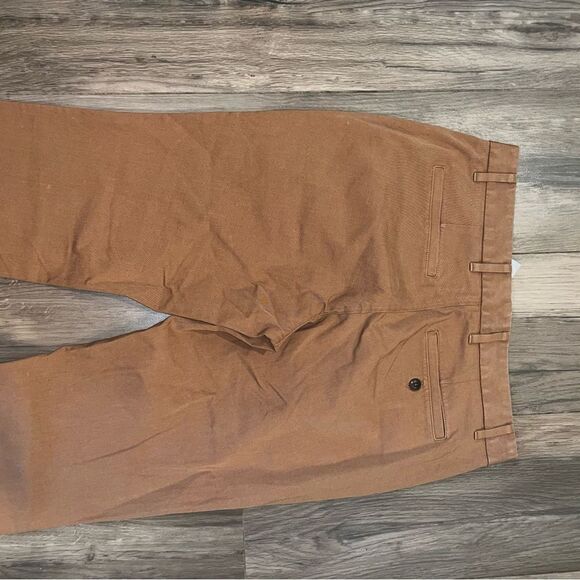 NWT EVERLANE the Performance Chino Pants Uniform in color coconut Men size 30x32 - Picture 7 of 12